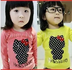 new 2014 Spring models cotton Korean foreign trade children's clothing brand hello kitty long sleeve T-shirt factory direct
new 2014 Spring models cotton Korean foreign trade children's clothing brand hello kitty long sleeve T-shirt factory direct