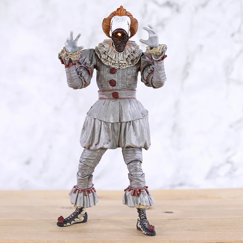 NECA Stephen King's It Ultimate The Pennywise Dancing Clown PVC Action Figure Collectible Toy Halloween Gift Doll
NECA Stephen King's It Ultimate The Pennywise Dancing Clown PVC Action Figure Collectible Toy Halloween Gift Doll