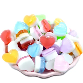 10Pcs Cute DIY Heart Candy Slime Supplies Accessories Phone Case Decoration for Slime Filler Miniature Resin Cake Candy
10Pcs Cute DIY Heart Candy Slime Supplies Accessories Phone Case Decoration for Slime Filler Miniature Resin Cake Candy