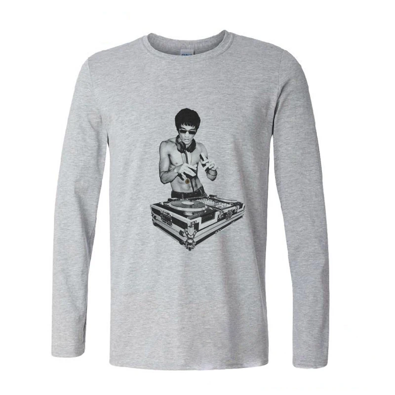 Fashion New Gift Tee Crazy DJ Bruce Lee funny Long TShirts raglan sleeve T Shirt men
Fashion New Gift Tee Crazy DJ Bruce Lee funny Long TShirts raglan sleeve T Shirt men