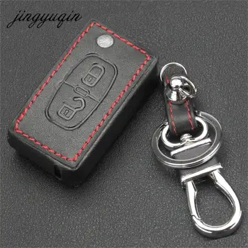 jingyuqin Leather Car Key Chain Cover Case Holder For Peugeot RCZ 206 207 306 307 308 407 408 For Citroen C2 C3 C4 C5 Quatre
jingyuqin Leather Car Key Chain Cover Case Holder For Peugeot RCZ 206 207 306 307 308 407 408 For Citroen C2 C3 C4 C5 Quatre