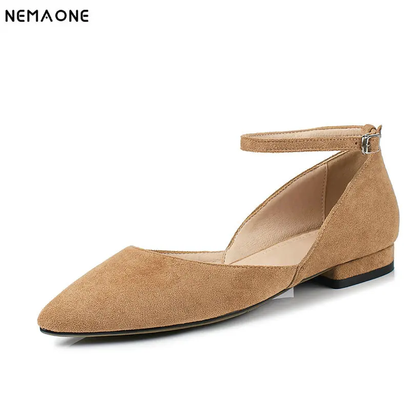 NEMAONE 2019 Women Pumps Pink Fashion Women Shoes Platform Square Low Heel Flock Buckle Pointed Toe Women Pumps Size 34-43 
NEMAONE 2019 Women Pumps Pink Fashion Women Shoes Platform Square Low Heel Flock Buckle Pointed Toe Women Pumps Size 34-43