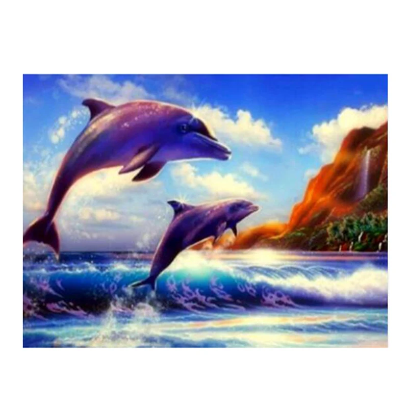 Diy 5D Diamond Mosaic Marine Animals Dolphin Diamond Painting Cross Stitch Diamond Embroidery Rhinestones Christmas Gift RS2025
Diy 5D Diamond Mosaic Marine Animals Dolphin Diamond Painting Cross Stitch Diamond Embroidery Rhinestones Christmas Gift RS2025