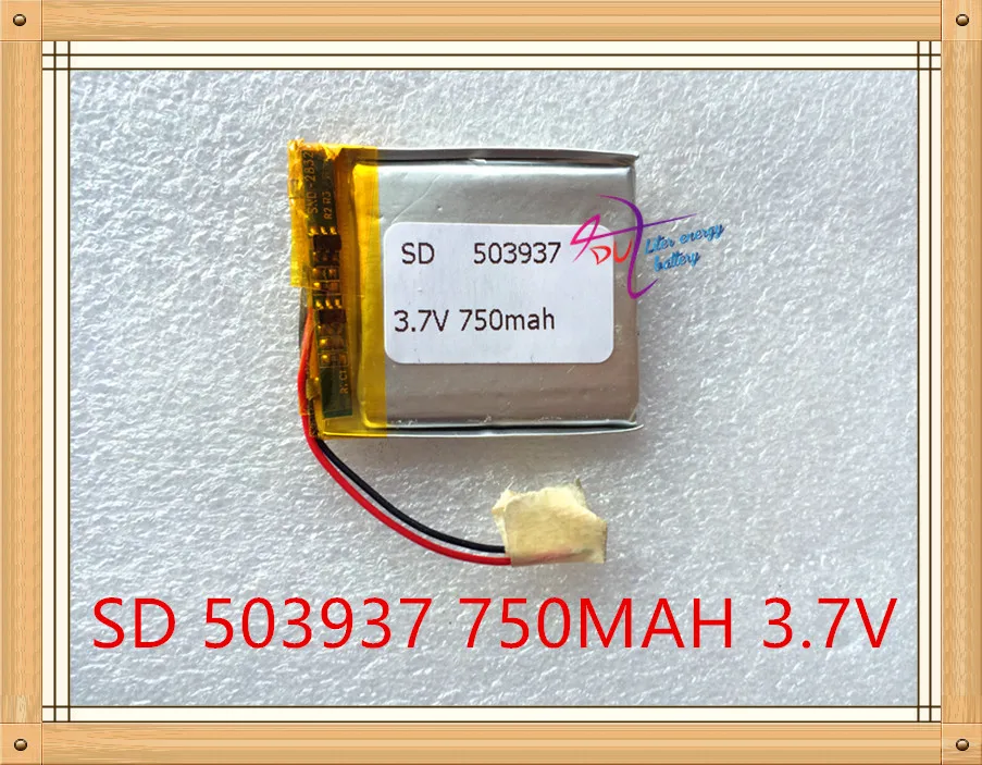 tablet battery Liter energy battery 3.7V polymer lithium battery 503937 MP3 MP4 750MAH small toy sound box driving recorder
tablet battery Liter energy battery 3.7V polymer lithium battery 503937 MP3 MP4 750MAH small toy sound box driving recorder