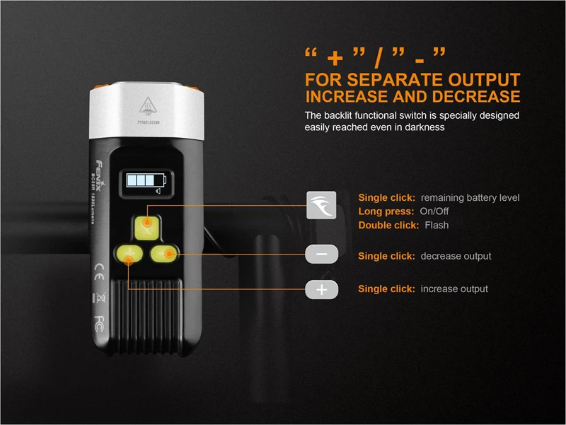 Fenix BC35R USB Rechargeable Bicycle Light (16)
