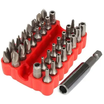 33 In 1 Hollow Screwdriver Hand Tool Kit with Hexagonal Cross Torx Special Batch Load Drill Shaped Screw Driver Bits
33 In 1 Hollow Screwdriver Hand Tool Kit with Hexagonal Cross Torx Special Batch Load Drill Shaped Screw Driver Bits