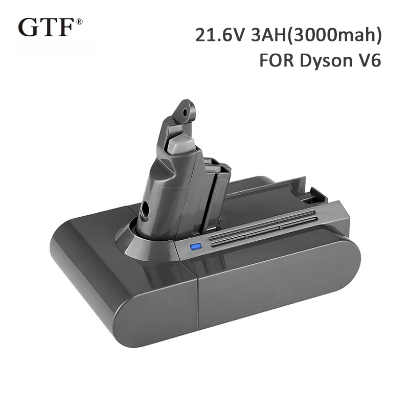 Аккумулятор для Dyson v6 3000 мАч 21 6 в литий ионный аккумулятор V6 DC58 DC59 DC61 DC62 SV09 SV07