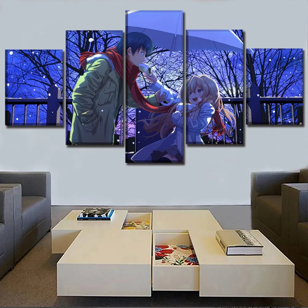 5 Pieces Anime Toradora! Poster Wall Art Modular Picture Home Decorative Living Room Framework On Canvas Printing Type Artwork
5 Pieces Anime Toradora! Poster Wall Art Modular Picture Home Decorative Living Room Framework On Canvas Printing Type Artwork