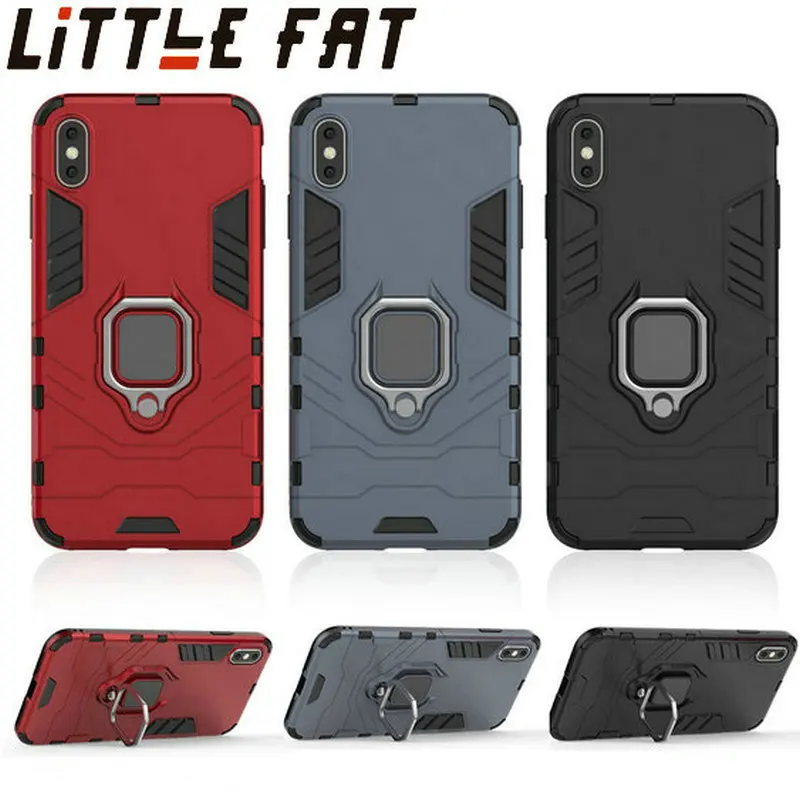 Hybrid Silicone PC+TPU Case For iphone X10 Rugged Armor Metal With Finger Ring Holder Back Cover For iphone xr xs max Matte Case
Hybrid Silicone PC+TPU Case For iphone X10 Rugged Armor Metal With Finger Ring Holder Back Cover For iphone xr xs max Matte Case