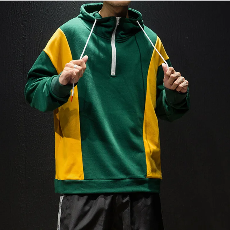 Hoodies Men 2018 Autumn Brand Male Long Sleeve Solid Hoodie Zipper Sweatshirts Men Patchwork Hoodies Big Size Moletom Masculino
Hoodies Men 2018 Autumn Brand Male Long Sleeve Solid Hoodie Zipper Sweatshirts Men Patchwork Hoodies Big Size Moletom Masculino