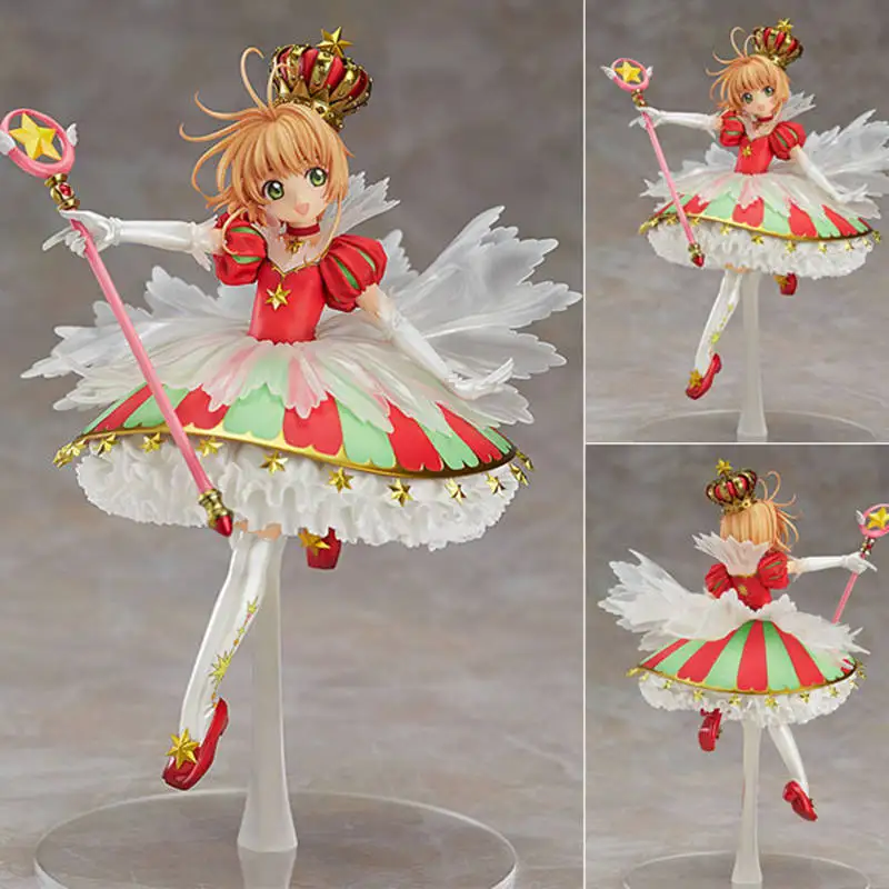 ZXZ Card Captor Cardcaptor Sakura Character Model Clear cards Sealing dream Wand star Collection PVC Doll Toy for Child Gift
ZXZ Card Captor Cardcaptor Sakura Character Model Clear cards Sealing dream Wand star Collection PVC Doll Toy for Child Gift