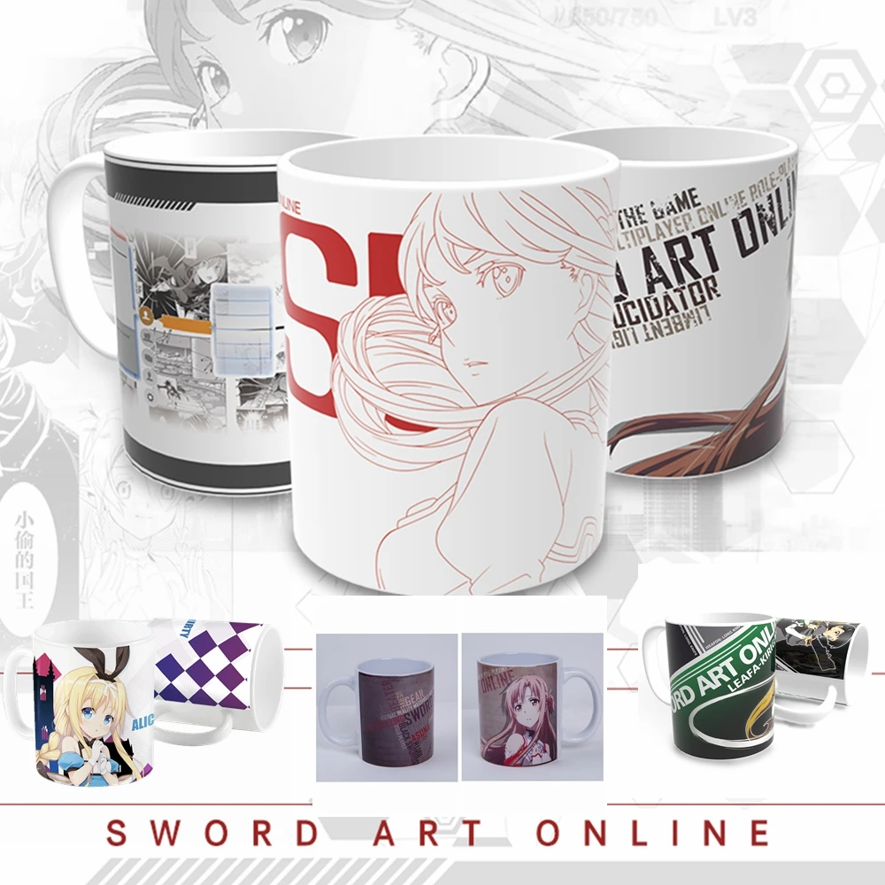 Anime Sword Art Online Sao Alicization Yuuki Asuna Kirigaya Suguha Alice Synthesis Thirty Cosplay Mug Daily Drink Cup Gift
Anime Sword Art Online Sao Alicization Yuuki Asuna Kirigaya Suguha Alice Synthesis Thirty Cosplay Mug Daily Drink Cup Gift