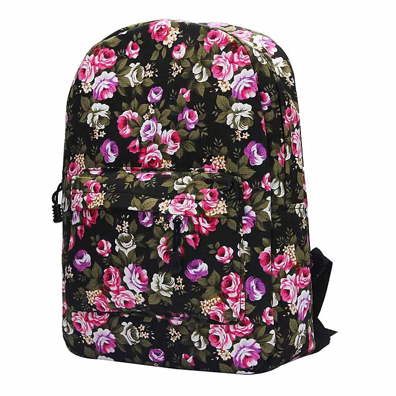 2017 Vintage Retro Rose Floral Printing Backpack Women's Canvas Travel Backpack for Teenage Girls Rucksack mochila feminina
2017 Vintage Retro Rose Floral Printing Backpack Women's Canvas Travel Backpack for Teenage Girls Rucksack mochila feminina