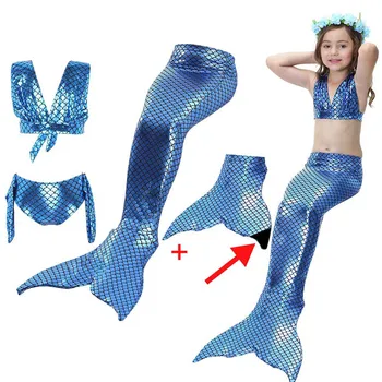 Children Mermaid tails with Fins Monofin Cosplay Costume Mermaid Dress Bikinis Set Kids Girls Mermaid Swimsuit Beach Swimming
Children Mermaid tails with Fins Monofin Cosplay Costume Mermaid Dress Bikinis Set Kids Girls Mermaid Swimsuit Beach Swimming