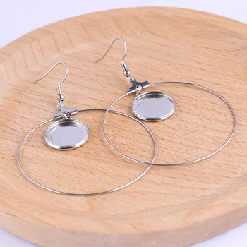 reidgaller 5pairs stainless steel blank earring base 16mm dia round cabochon bezel settings diy dangle earring hooks findings
reidgaller 5pairs stainless steel blank earring base 16mm dia round cabochon bezel settings diy dangle earring hooks findings