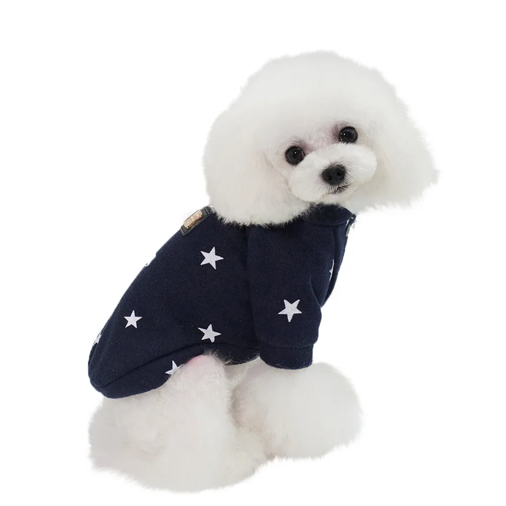 Transer Clothes For Dogs Pet Warm Winter Puppy Pink and Navy Cats Sweater Apparel Little Star Coat 18 Dec6 P40
Transer Clothes For Dogs Pet Warm Winter Puppy Pink and Navy Cats Sweater Apparel Little Star Coat 18 Dec6 P40