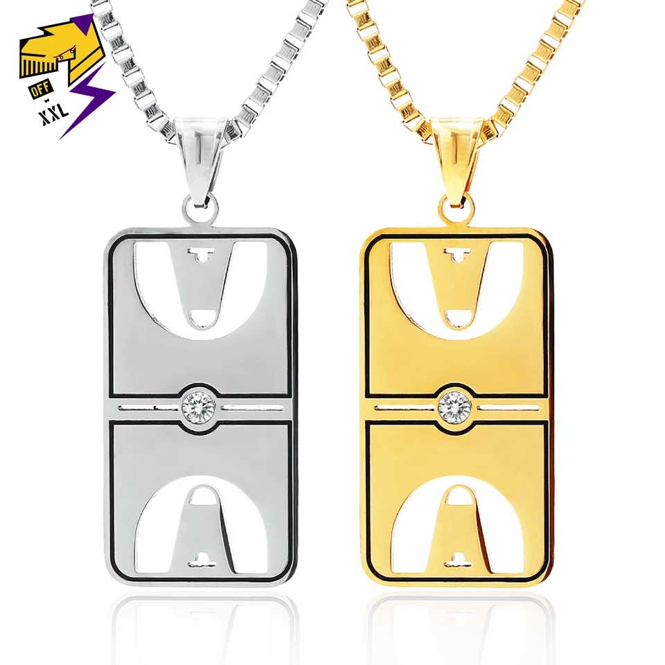 Hiphop Street Basketball Stage Necklaces Men Stainless Steel Bling CZ Crystal Pendant Ice Out Long Necklaces Women Jewelry
Hiphop Street Basketball Stage Necklaces Men Stainless Steel Bling CZ Crystal Pendant Ice Out Long Necklaces Women Jewelry