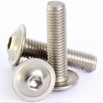 20pcs/lot A2 Stainless Hex Socket 6mm Flanged Button Head Allen Bolts Screws M6x10mm
20pcs/lot A2 Stainless Hex Socket 6mm Flanged Button Head Allen Bolts Screws M6x10mm