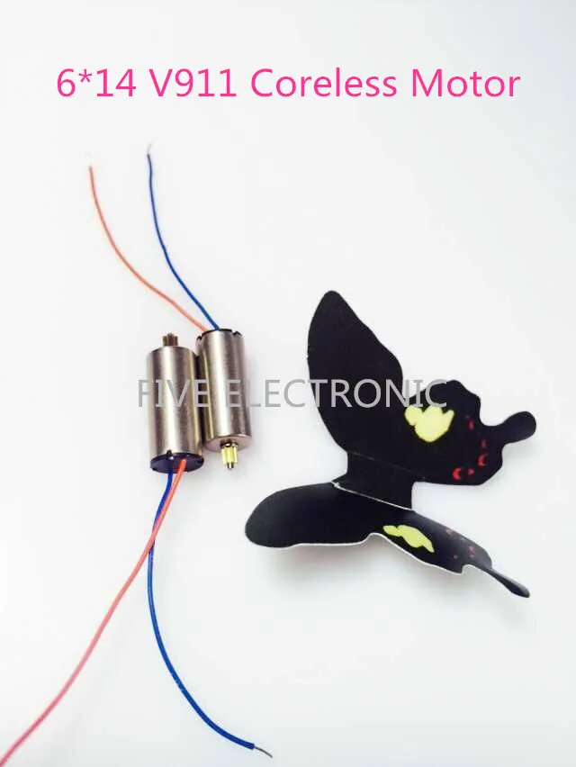 Free shipping! 6*14 V911 Coreless Motor ,0614Micro DC motor, use for RC plane Model/whirlybird,DIY Models
Free shipping! 6*14 V911 Coreless Motor ,0614Micro DC motor, use for RC plane Model/whirlybird,DIY Models