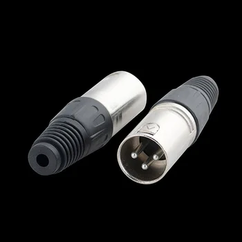100pcs XLR Audio Cable Connector 3 Core Male Microphone Plug Adapter Free Shipping
100pcs XLR Audio Cable Connector 3 Core Male Microphone Plug Adapter Free Shipping