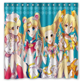 Sailor Moon Printed Polyester Shower Curtain Waterproof Home Bathroom Curtains With 12 Hooks 180x180CM
Sailor Moon Printed Polyester Shower Curtain Waterproof Home Bathroom Curtains With 12 Hooks 180x180CM