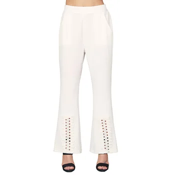 New Fashion Flared Female Loose Long Pant Wide Leg Trousers White casual pants for women
New Fashion Flared Female Loose Long Pant Wide Leg Trousers White casual pants for women