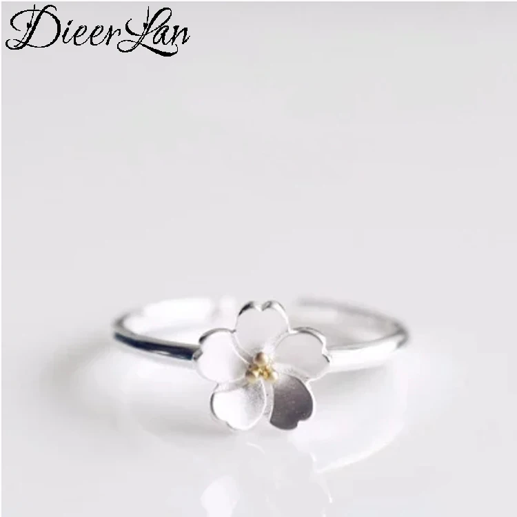 Exaggerated Personality 925 Sterling Silver Cheery Flower Rings for Women Adjustable Size Engagement Rings
Exaggerated Personality 925 Sterling Silver Cheery Flower Rings for Women Adjustable Size Engagement Rings