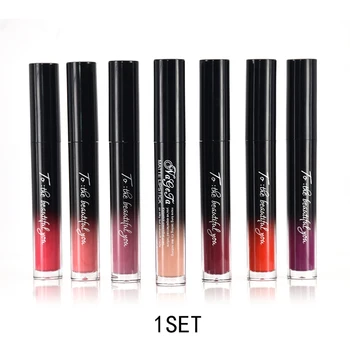 7pcs/set liquid lipstick glitter Hot Sexy Colors waterproof Long Lasting mate Lip gloss pen Make up red with matte lip baton
7pcs/set liquid lipstick glitter Hot Sexy Colors waterproof Long Lasting mate Lip gloss pen Make up red with matte lip baton