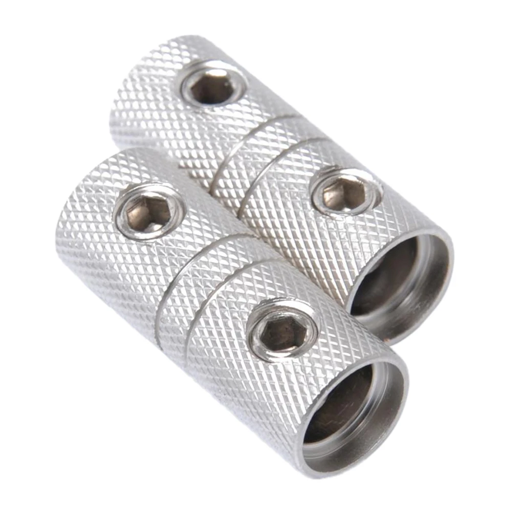 2pcs 4 AWG Input/Output Wiring Electrical Butt Connector Screw Joiner 2pcs 4 AWG Input/Output Wiring Electrical Butt Connector Screw Joiner