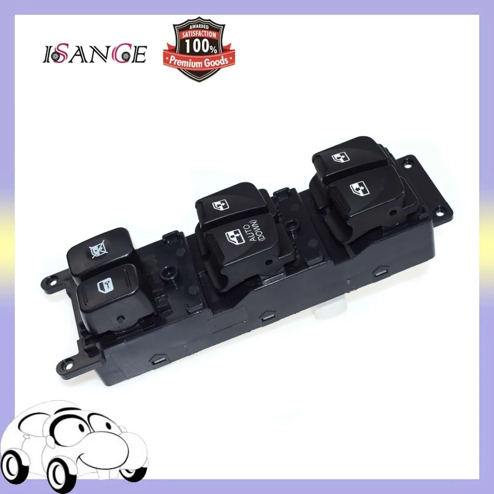 ISANCE Power Window Switch Master Front Left LHD For Hyundai Accent 1.6L 2007-2010 OEM# 93570-1E111 , 935701E111
ISANCE Power Window Switch Master Front Left LHD For Hyundai Accent 1.6L 2007-2010 OEM# 93570-1E111 , 935701E111