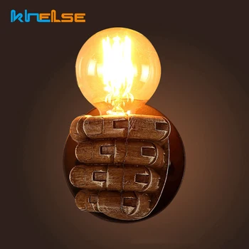 Creative Fist Resin LED Wall Lamps Decoration Cafe Restaurant Bar Bedroom sconce lighting Retro Wall Light fixture E27 90V-260V
Creative Fist Resin LED Wall Lamps Decoration Cafe Restaurant Bar Bedroom sconce lighting Retro Wall Light fixture E27 90V-260V