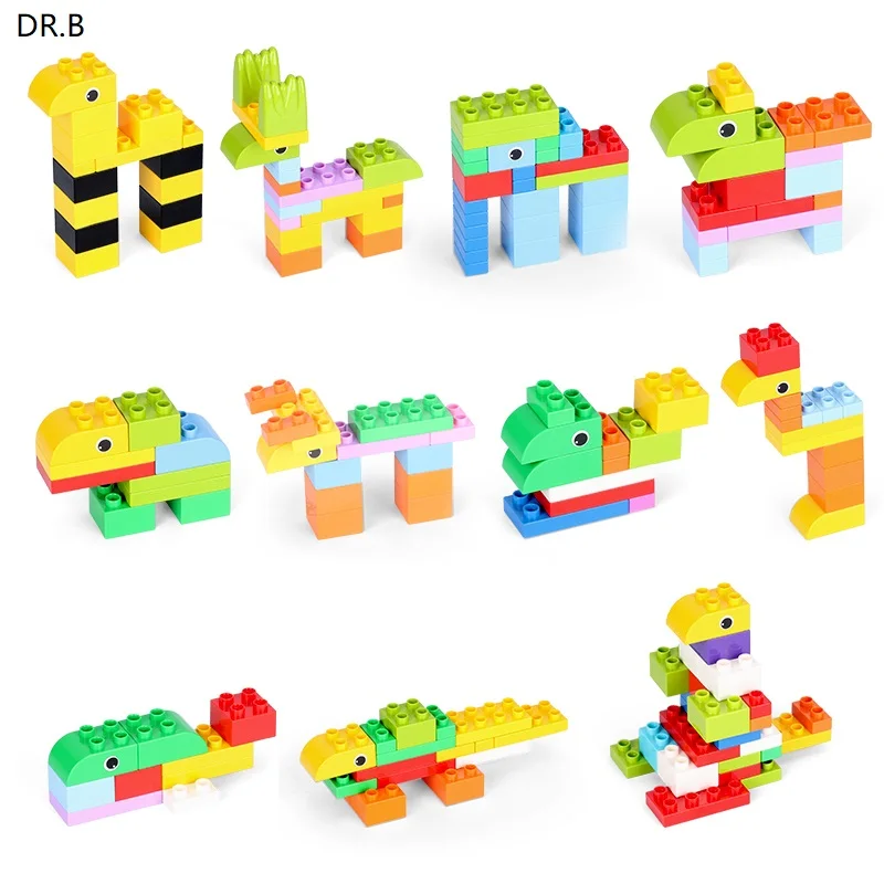 DR.B 60-360PCS Building Blocks send stickers and insryuction City DIY Creative Brick Bulk Model Educational Kids Toys
DR.B 60-360PCS Building Blocks send stickers and insryuction City DIY Creative Brick Bulk Model Educational Kids Toys