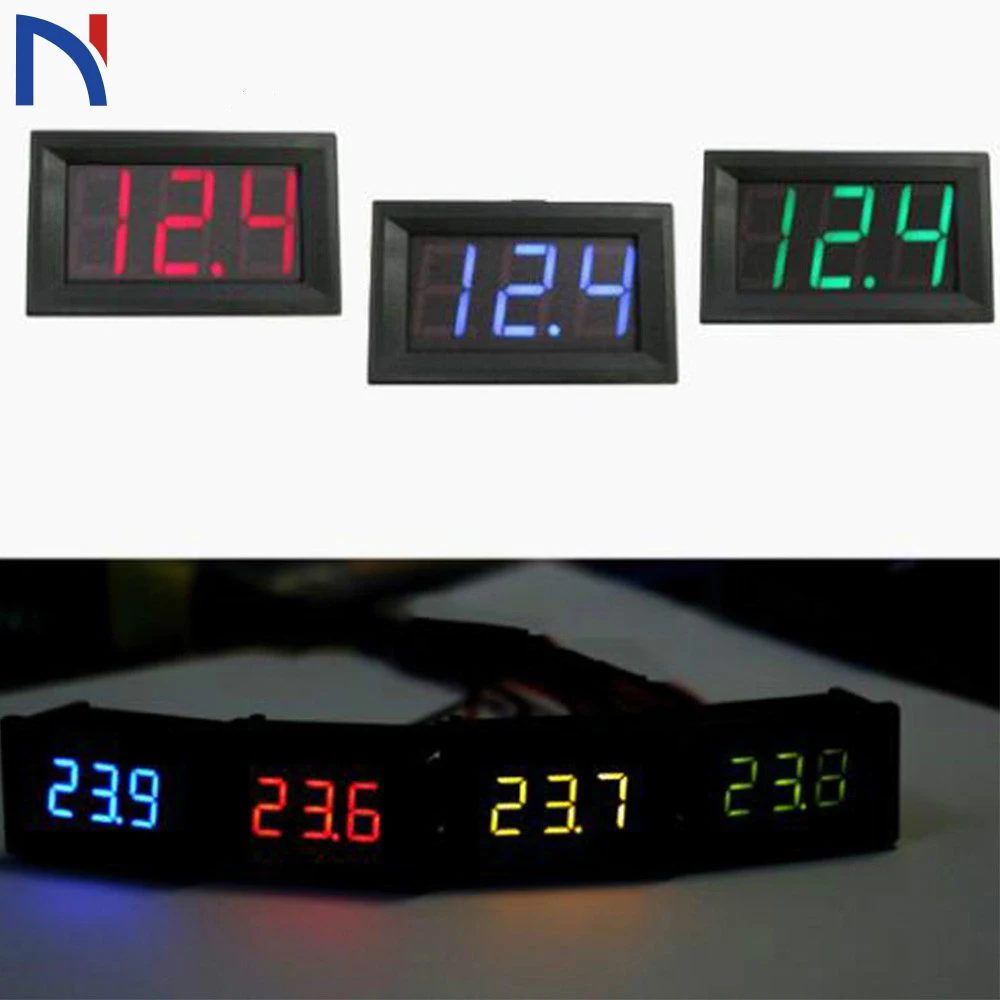 0.56 Inch LED DC 4.5-30V Digital Voltmeter Two-Wires Digital Display Volt meter Voltmeter Reverse Polarity Protection Accurate
0.56 Inch LED DC 4.5-30V Digital Voltmeter Two-Wires Digital Display Volt meter Voltmeter Reverse Polarity Protection Accurate