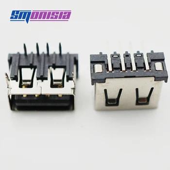 Smonisia 100pcs 10.0mm 2.0 USB Female Connector Socket USB 2.0 Jack DIP Front 2 Feet 4 Pin
Smonisia 100pcs 10.0mm 2.0 USB Female Connector Socket USB 2.0 Jack DIP Front 2 Feet 4 Pin