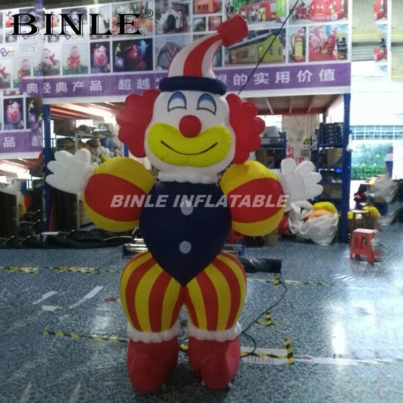 Custom 2.5m 8ftH inflatable clown balloon cheap giant inflatable clown character for party decoration
Custom 2.5m 8ftH inflatable clown balloon cheap giant inflatable clown character for party decoration