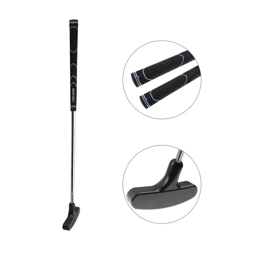 Crestgolf Left Right Handed Mini Golf Putter Steel for Golf Practice Clubs with Rubber Putter Head & Shaft Clubs De Golf Unisex
Crestgolf Left Right Handed Mini Golf Putter Steel for Golf Practice Clubs with Rubber Putter Head & Shaft Clubs De Golf Unisex