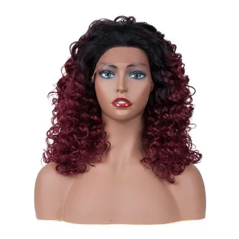 2019 Fashion Trends Curly Synthetic hair Lace Front wig High Density Hair Wigs For Women
2019 Fashion Trends Curly Synthetic hair Lace Front wig High Density Hair Wigs For Women