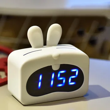 Children's Bedside Simple Lovely Home Decoration Fashion Led Creative Electronic Luminous Mute Alarm Clock Thermometer
Children's Bedside Simple Lovely Home Decoration Fashion Led Creative Electronic Luminous Mute Alarm Clock Thermometer