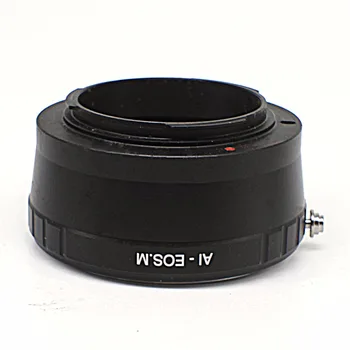 Lens Mount Adapter Ring AI-EOSM for Nikon F mount Lens and for Canon for EOS M EF-M mirrorless camera black
Lens Mount Adapter Ring AI-EOSM for Nikon F mount Lens and for Canon for EOS M EF-M mirrorless camera black