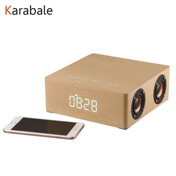 Karabale Wooden Bluetooth speaker portable four horns Subwoofer music bluetooth audio receiver handfree call Wireless speakers
Karabale Wooden Bluetooth speaker portable four horns Subwoofer music bluetooth audio receiver handfree call Wireless speakers
