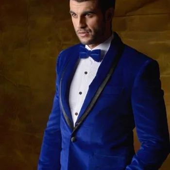 Velvet Jacket Groomsmen Shawl Lapel Groom Tuxedos New Style Mens Suits Wedding Best Man suit 2017 (Jacket+Pants+Tie+Hankerchief)
Velvet Jacket Groomsmen Shawl Lapel Groom Tuxedos New Style Mens Suits Wedding Best Man suit 2017 (Jacket+Pants+Tie+Hankerchief)