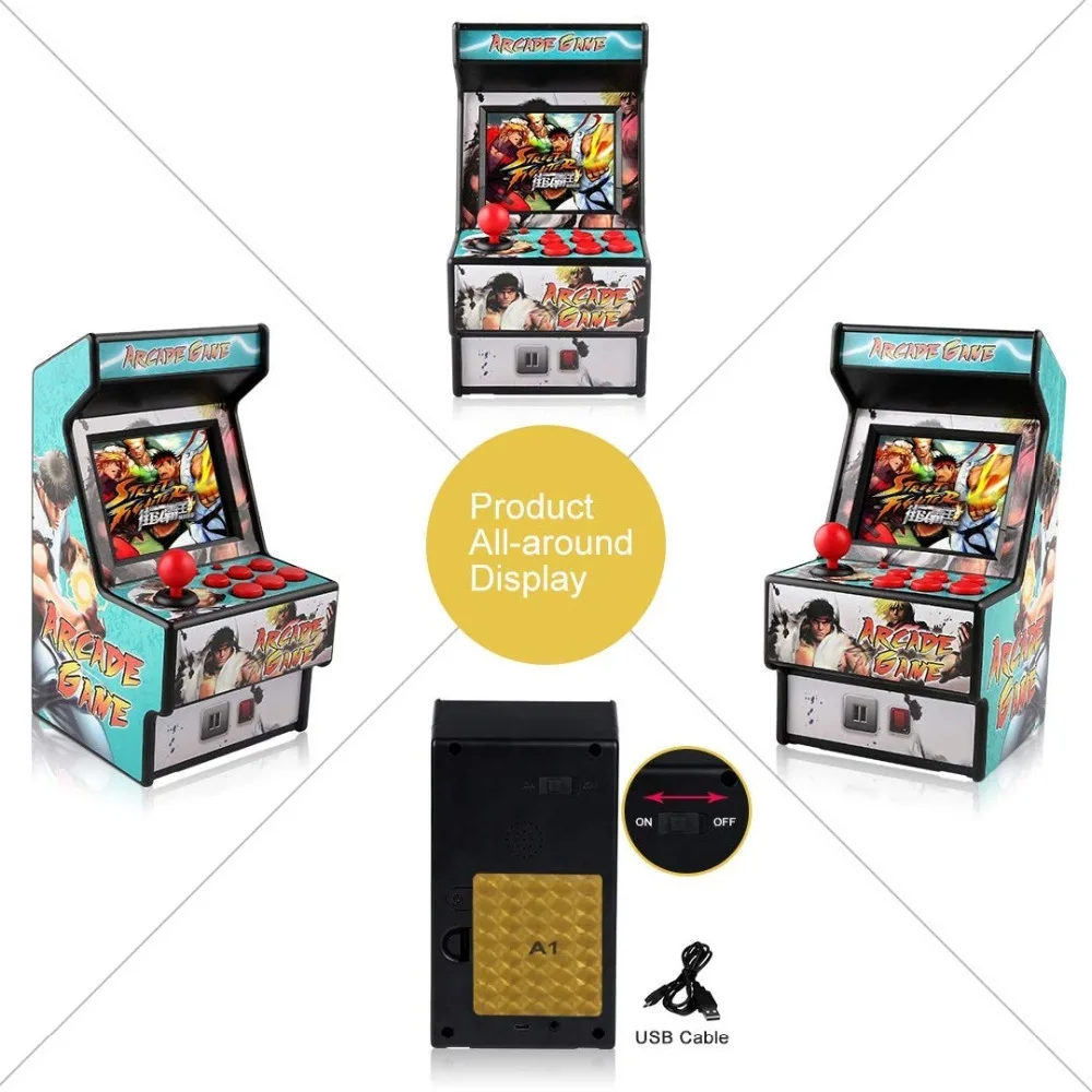 2019 new 16 Bit Sega Arcade Console Portable Handheld Game Player 2.8 Inch Game Station with 156 games
2019 new 16 Bit Sega Arcade Console Portable Handheld Game Player 2.8 Inch Game Station with 156 games