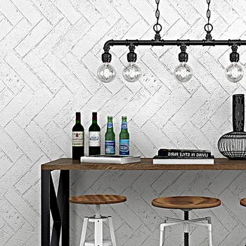 PVC Wallpaper Modern Vintage White Brick Wall Paper Rolls For Walls 3D Restaurant Cafe Study Background Wall Covering Home Decor
PVC Wallpaper Modern Vintage White Brick Wall Paper Rolls For Walls 3D Restaurant Cafe Study Background Wall Covering Home Decor