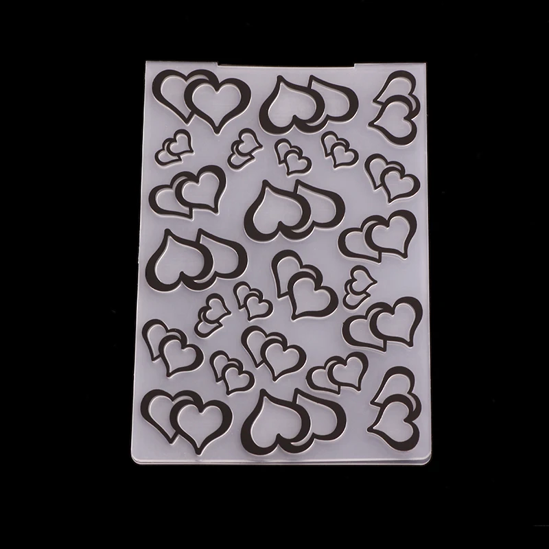 Hollow Heart Shape Embossing Folder Stencils for DIY Scrapbooking Plastic Handmade Template Crafts Art Diary Decor Painting Tool 
Hollow Heart Shape Embossing Folder Stencils for DIY Scrapbooking Plastic Handmade Template Crafts Art Diary Decor Painting Tool