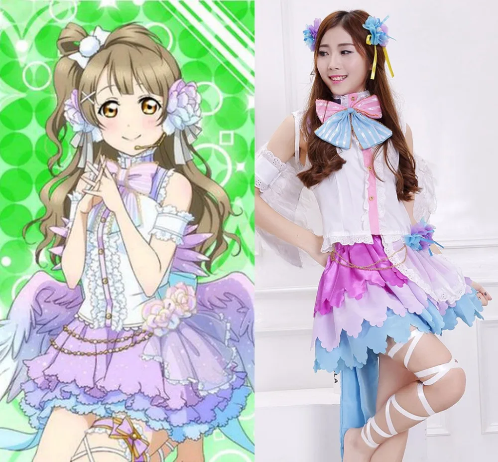 Anime Lovelive! Minami Kotori White Valentine's Day Angels Awakening Uniform Cosplay Costume Love Live Full Set Lolita Dress
Anime Lovelive! Minami Kotori White Valentine's Day Angels Awakening Uniform Cosplay Costume Love Live Full Set Lolita Dress