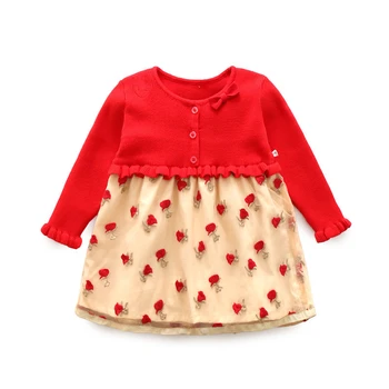 fashion spring autumn New Sweet Girls Rose Flower Embroidered gauze Cute Dress Cotton long Sleeve Birthday party dress
fashion spring autumn New Sweet Girls Rose Flower Embroidered gauze Cute Dress Cotton long Sleeve Birthday party dress