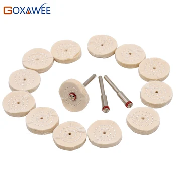 GOXAWEE 100pcs Mini Buff Polishing Wheels for Dremel Rotary Tools Grinding Cotton Cloth wheel Abrasive Tools 22mm Buff Wheels
GOXAWEE 100pcs Mini Buff Polishing Wheels for Dremel Rotary Tools Grinding Cotton Cloth wheel Abrasive Tools 22mm Buff Wheels