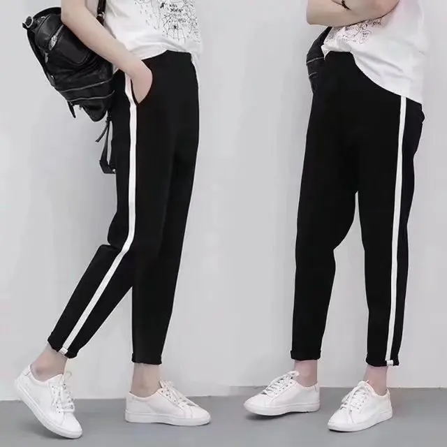 2019 New summer girls' slacks, harem pants, school uniform, slimming pants for teenagers, small feet and long pants
2019 New summer girls' slacks, harem pants, school uniform, slimming pants for teenagers, small feet and long pants