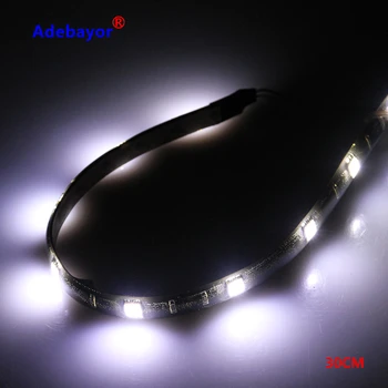 100 pcs 30CM led strip 5050 patch lamp 12 LED car strip chassis soft article light traffic light first light wheel light 5 color
100 pcs 30CM led strip 5050 patch lamp 12 LED car strip chassis soft article light traffic light first light wheel light 5 color