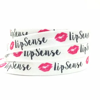 Hot Sale 5/8" Lip Sense Print Fold Over Elastic 10 yards/lot Pink Lips FOE Ribbon for Hair Tie DIY Headwear Hair Accessories
Hot Sale 5/8" Lip Sense Print Fold Over Elastic 10 yards/lot Pink Lips FOE Ribbon for Hair Tie DIY Headwear Hair Accessories
